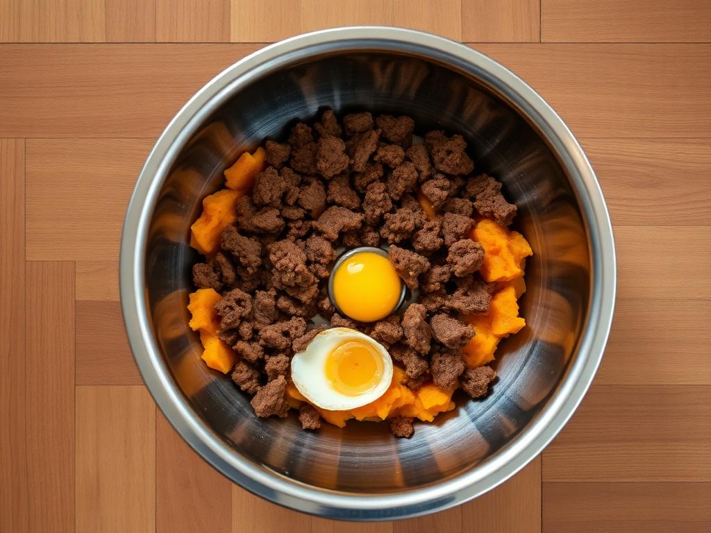 Bowl de res y batata